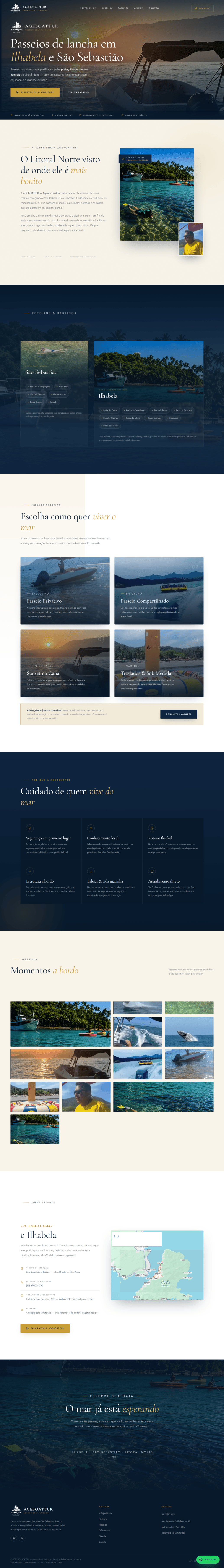 Apresentação de Agenor Boat Turismos