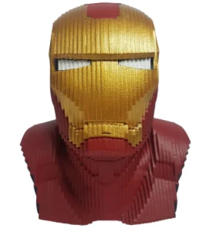 Busto 3D Homem de Ferro artguru