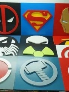 Logotipos de Super Heróis