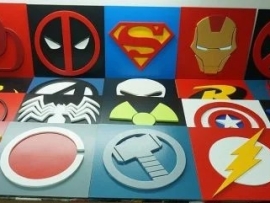 Logotipos de Super Heróis