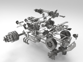 V8 CAR Model 001